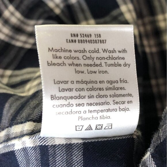 George Mens Shirt Size  3XLT Lot Of Two Long Sleeve Plaid Button Down Casual - Picture 10 of 12